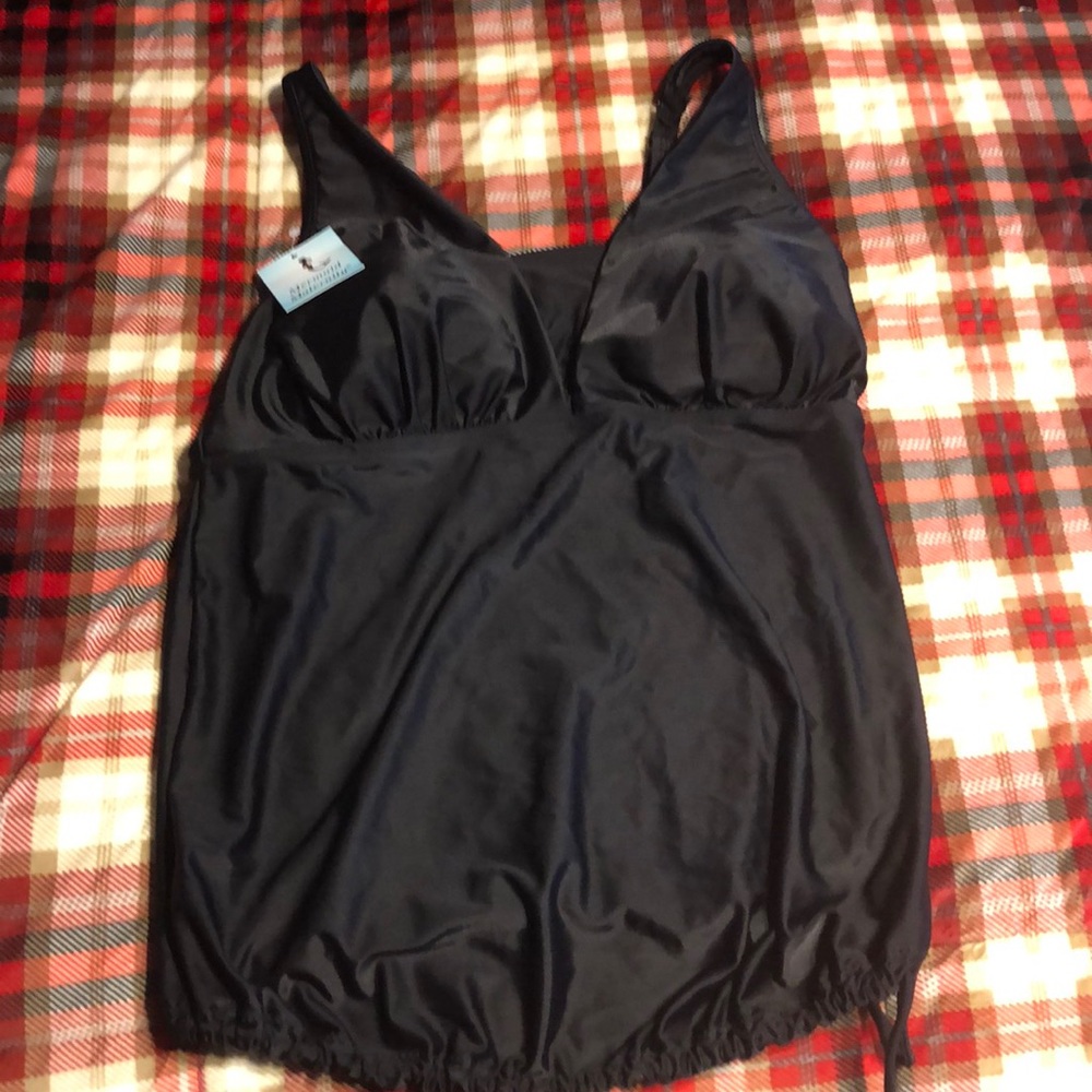 Mermaid maternity swim top